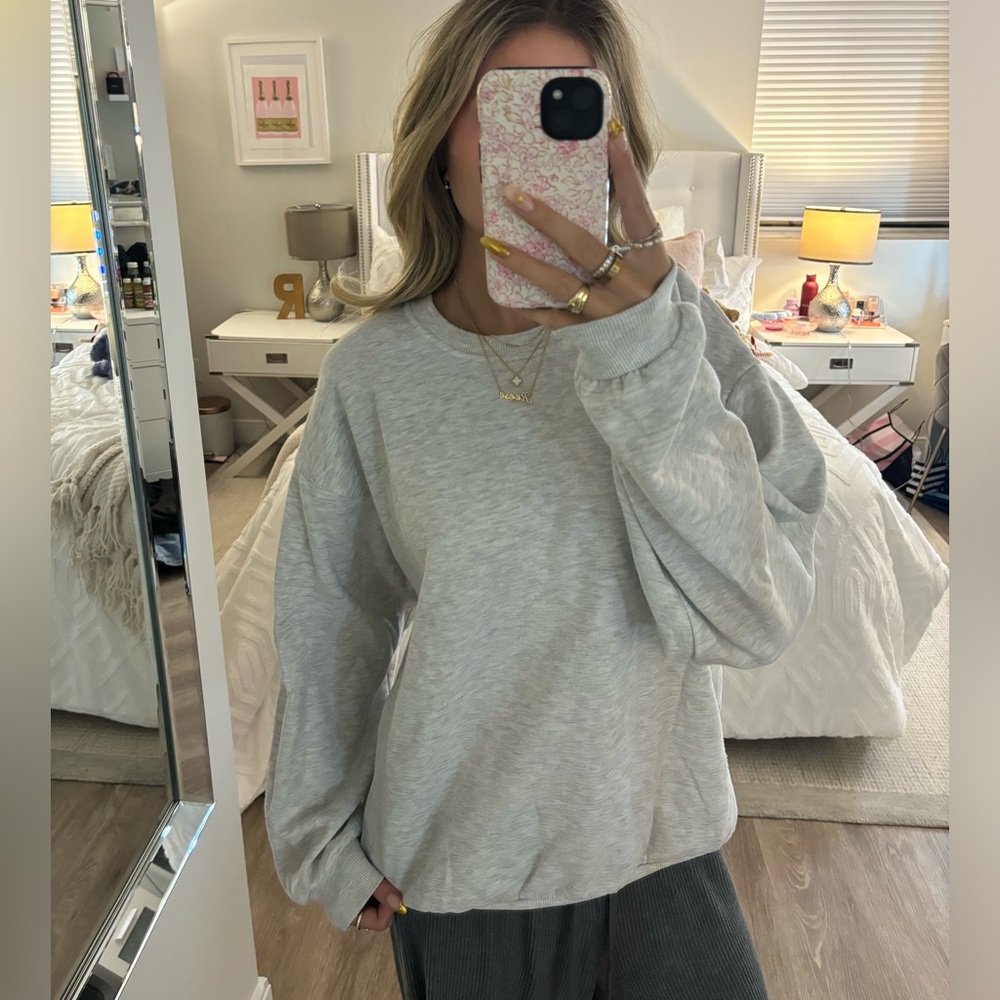 Grey Urban Planet Crewneck